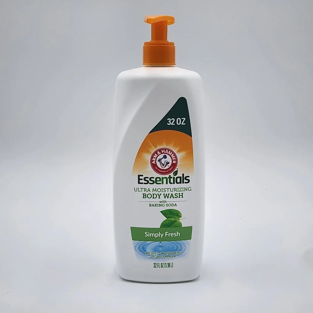 Arm & Hammer Essentials Ultra Moisturizing Body Wash Simply Fresh Scent 32 Fl Oz